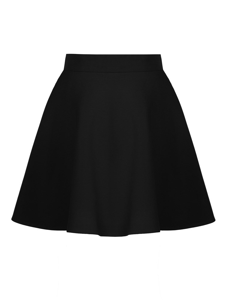 Юбка полусолнце AS-1022-черный-158 Юбка полусолнце AS-1022-черный-158