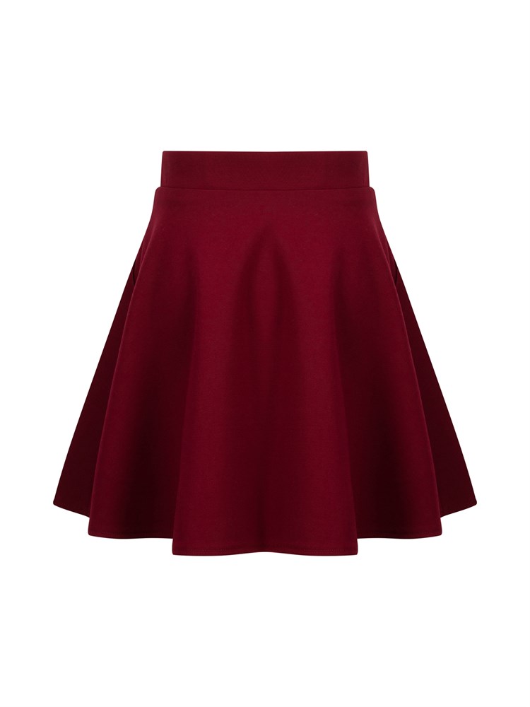 Юбка полусолнце AS-1033-бордовый-134 Юбка полусолнце AS-1033-бордовый-134