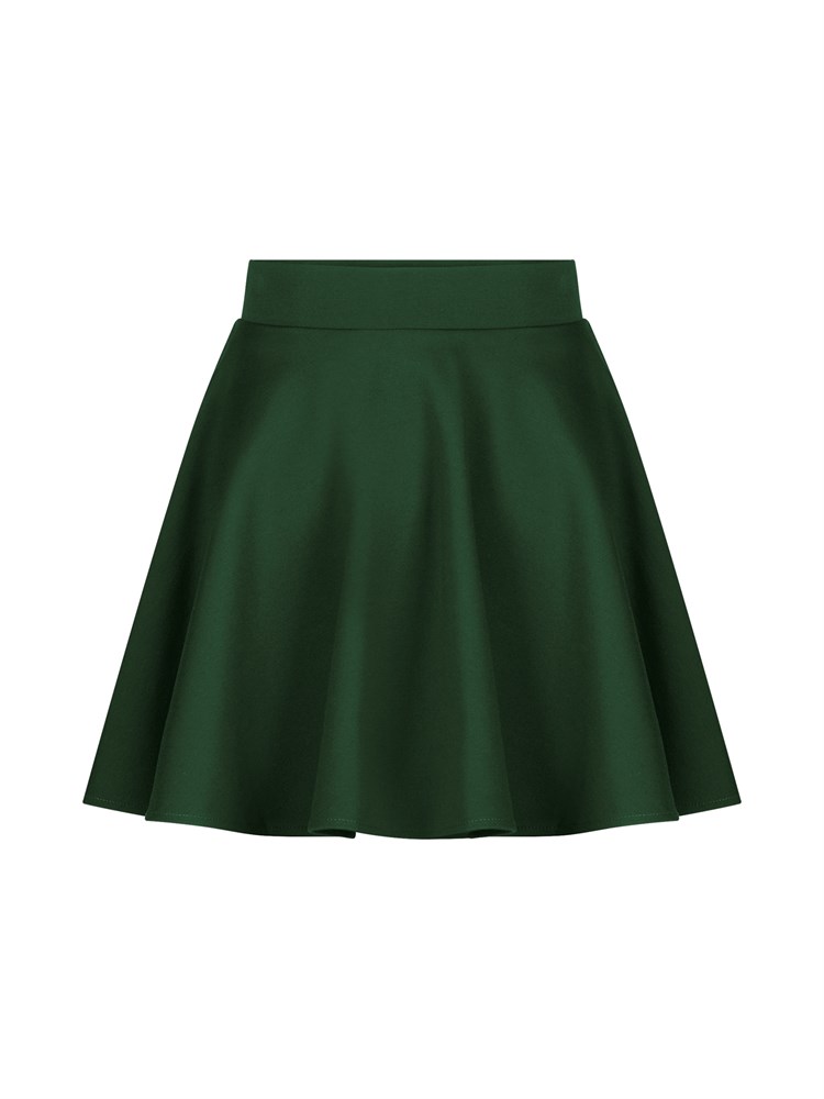 Юбка солнце-клеш AS-1014-зеленый-146 Юбка солнце-клеш AS-1014-зеленый-146