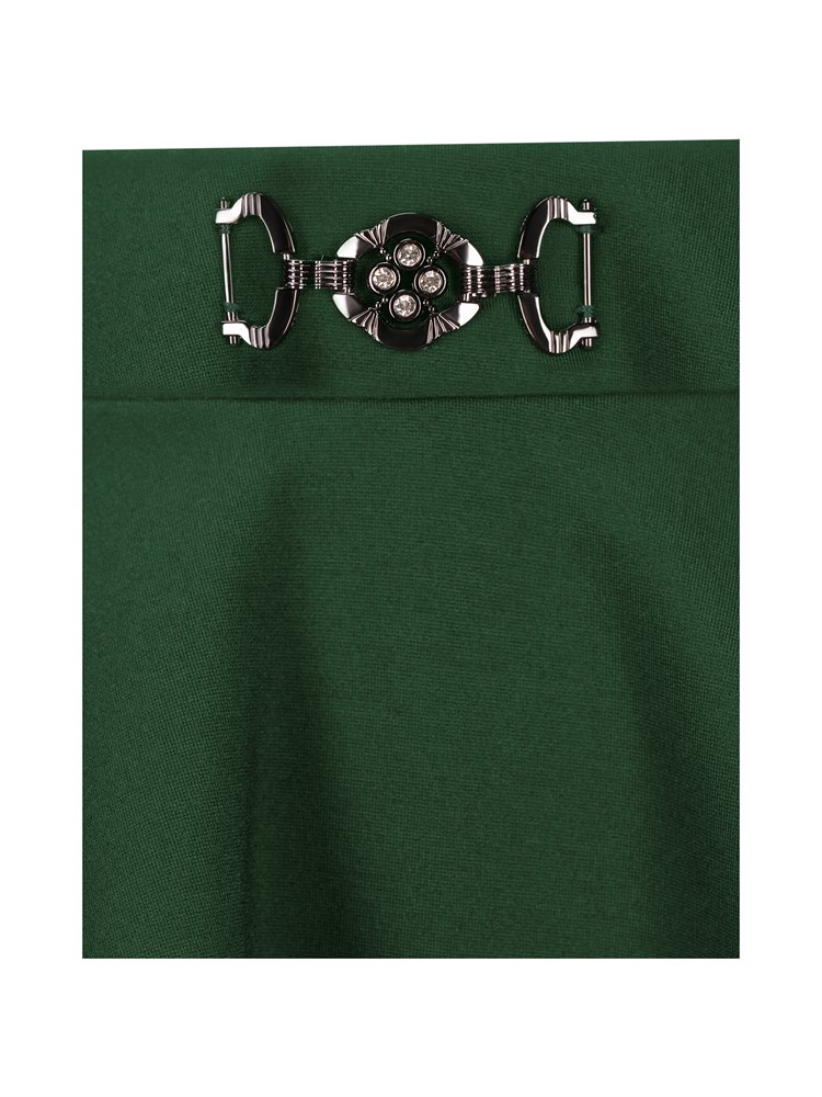 Юбка солнце-клеш AS-1014-зеленый-146 Юбка солнце-клеш AS-1014-зеленый-146