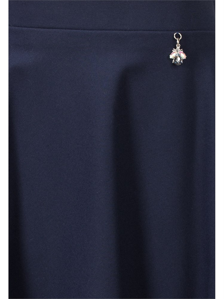 Юбка полусолнце AS-1020-синий-122 Юбка полусолнце AS-1020-синий-122