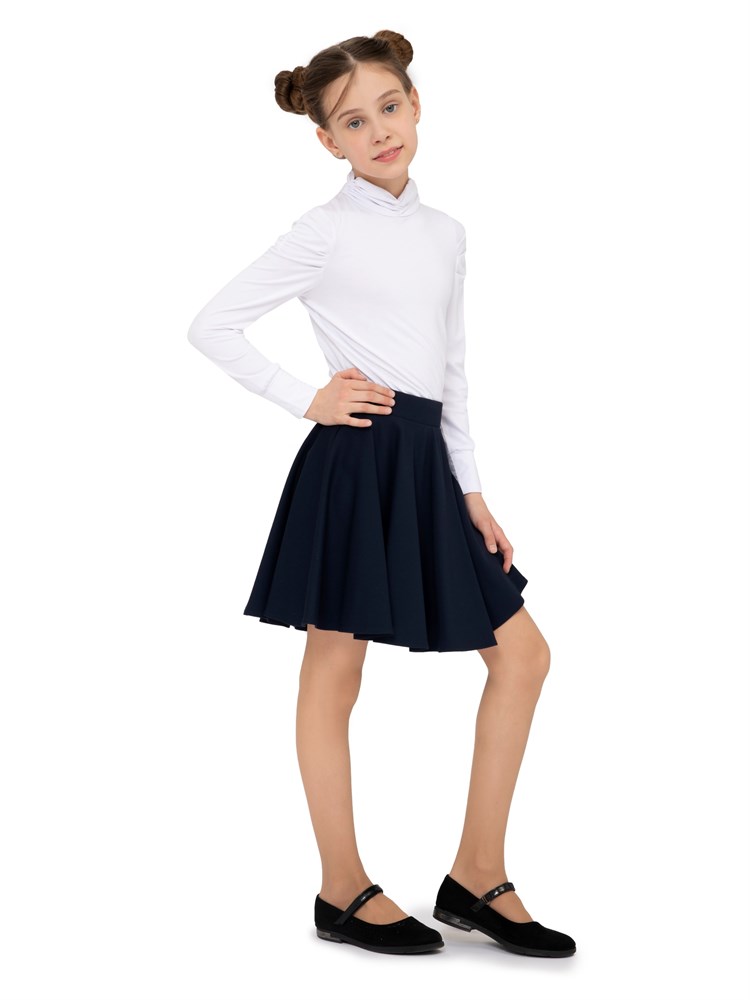 Юбка солнце-клеш AS-1011-синий-152 Юбка солнце-клеш AS-1011-синий-152