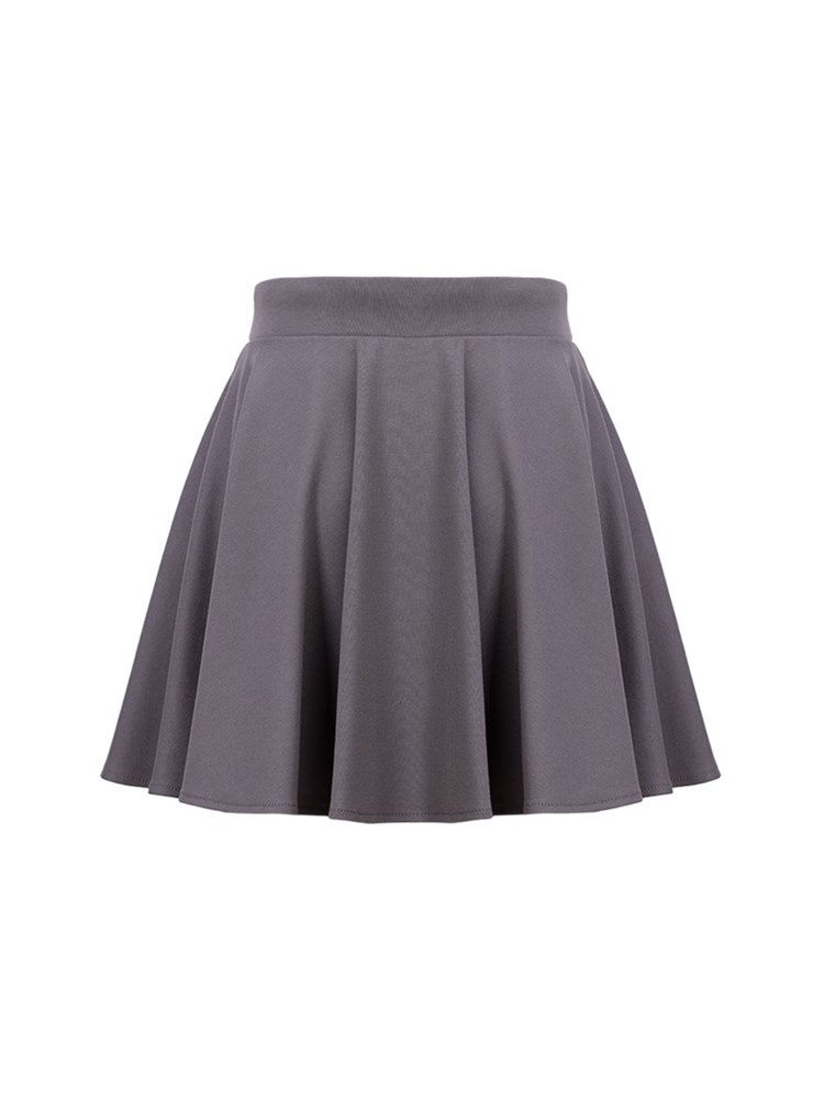 Юбка солнце-клеш AS-1014-серый-164 Юбка солнце-клеш AS-1014-серый-164