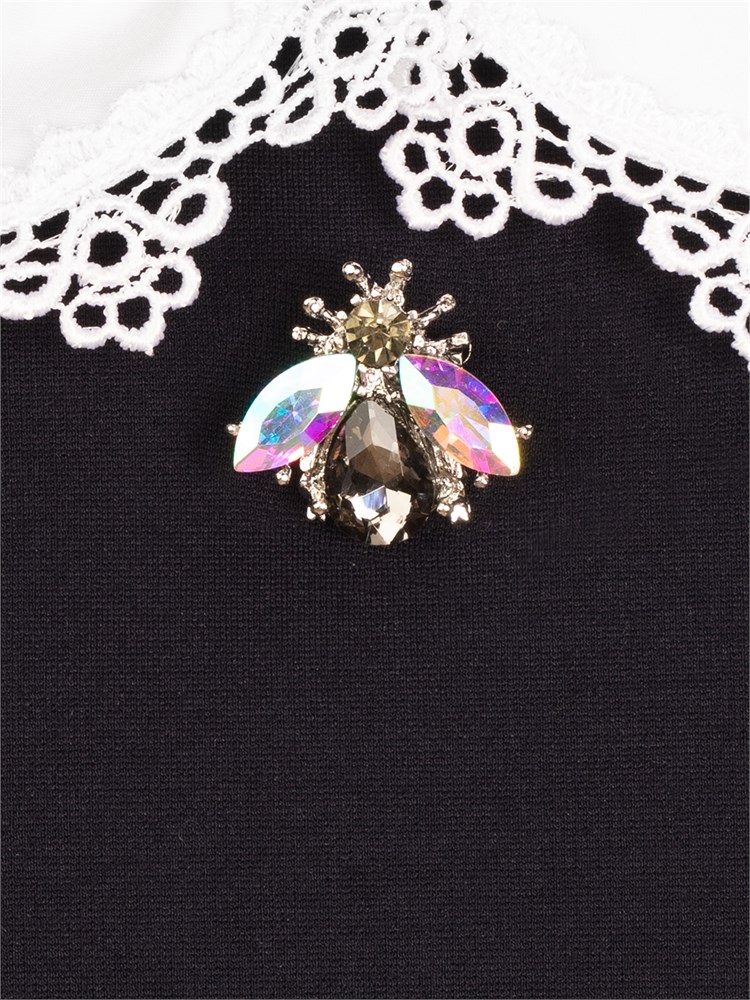 Платье AD-1025-синий-152 Платье AD-1025-синий-152