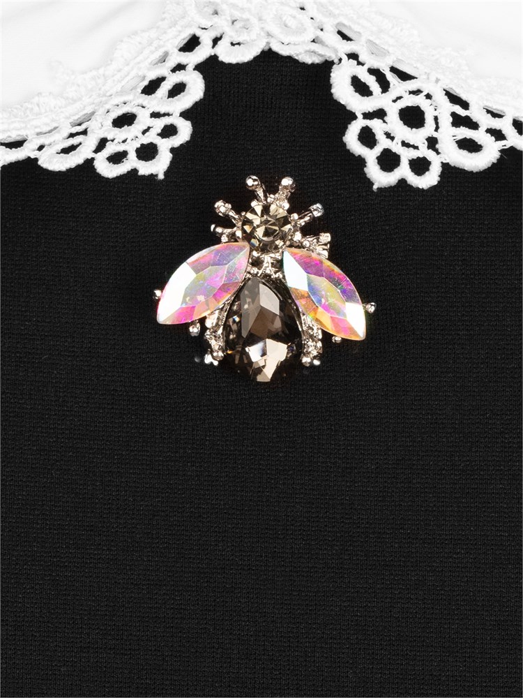 Платье AD-1025-черный-146 Платье AD-1025-черный-146