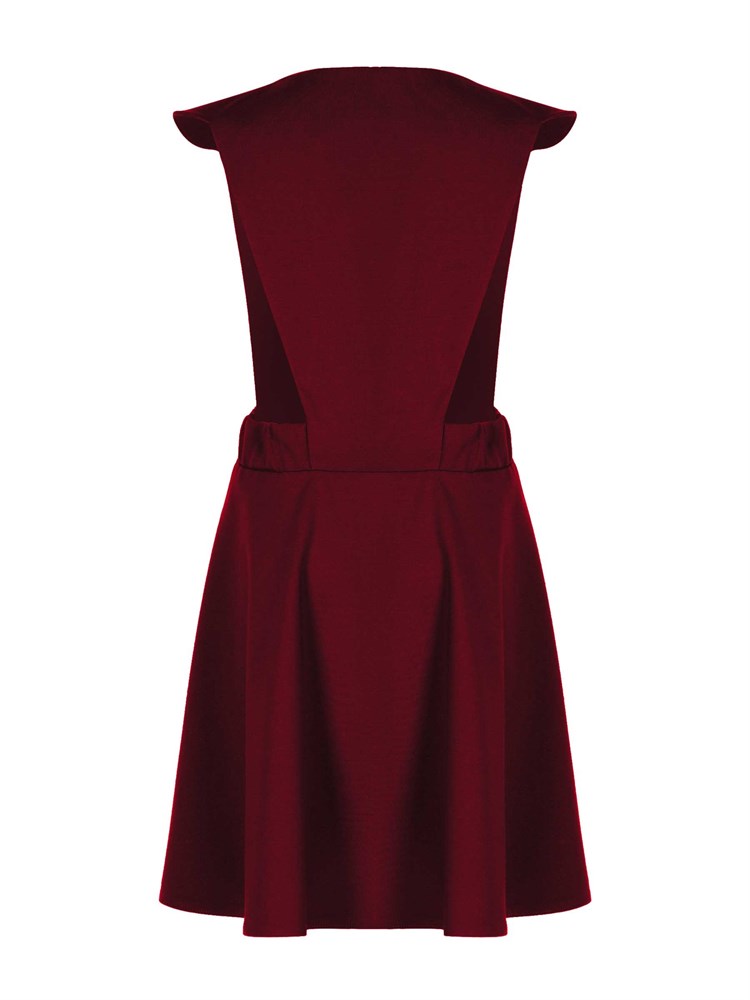Сарафан AD-1015-бордовый-164 Сарафан AD-1015-бордовый-164