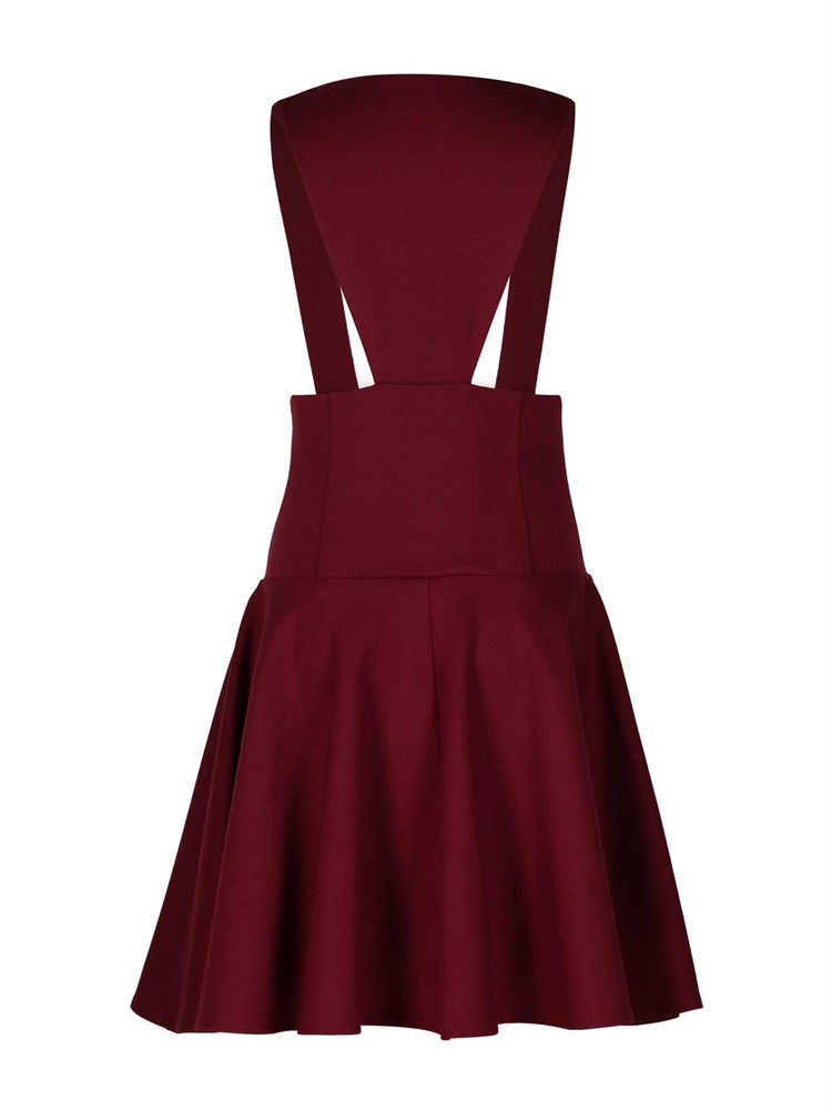 Сарафан  AD-1039-бордовый-170 Сарафан  AD-1039-бордовый-170