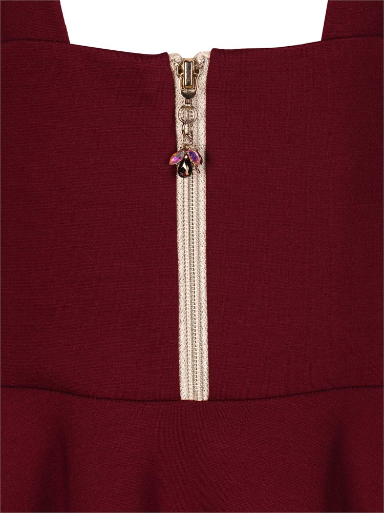 Сарафан  AD-1039-бордовый-170 Сарафан  AD-1039-бордовый-170