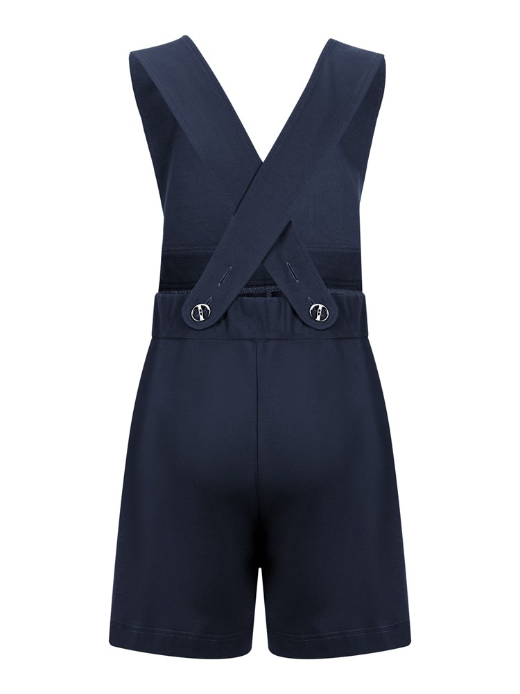 Сарафан с юбкой-шорты AD-1027-синий-122 Сарафан с юбкой-шорты AD-1027-синий-122