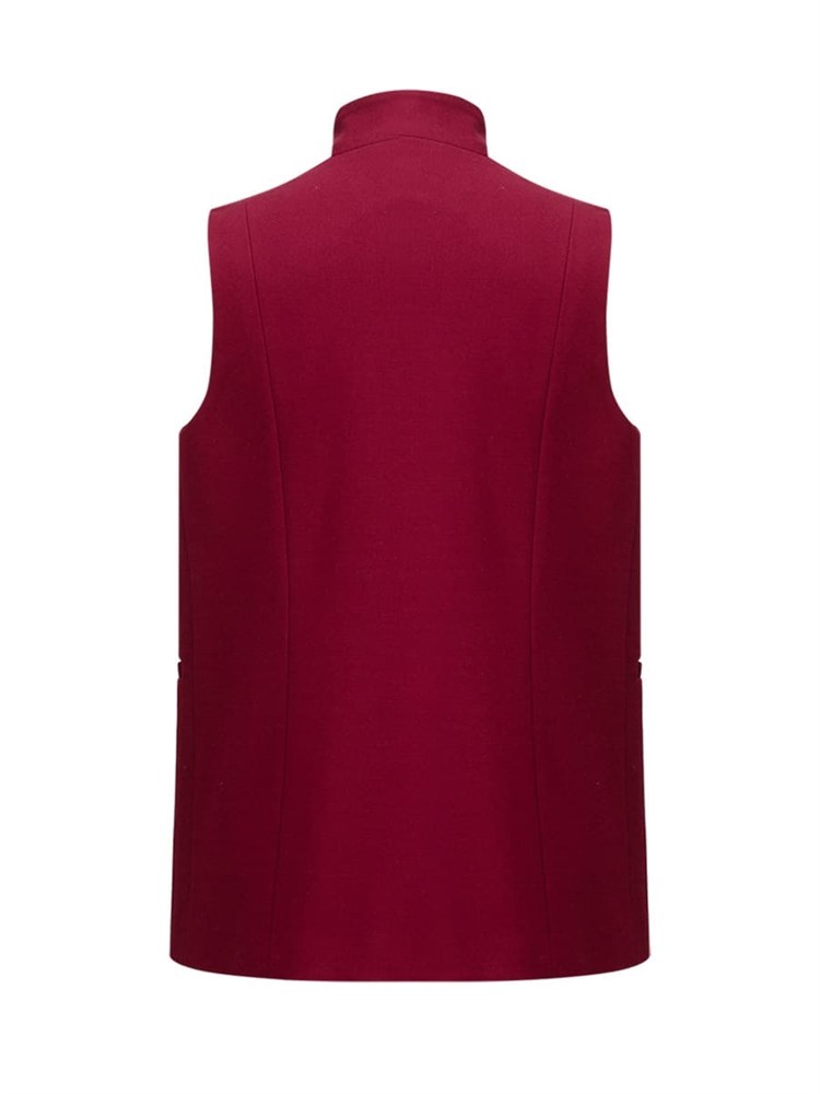 Жилет AV-1012-бордовый-164 Жилет AV-1012-бордовый-164