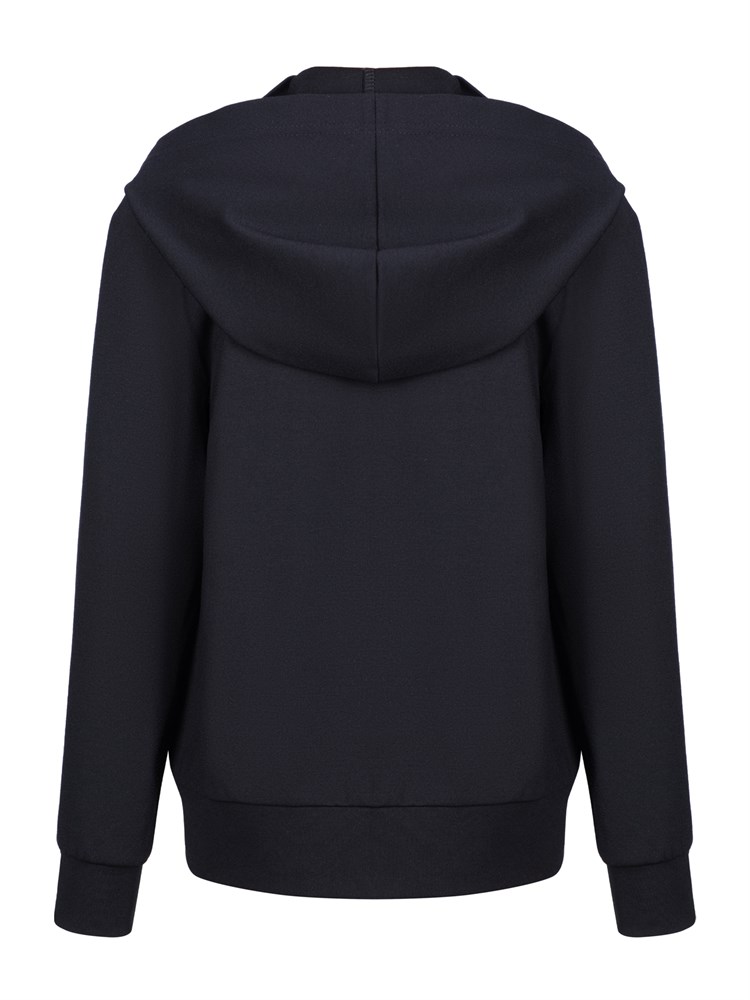 Жакет ХУДИ с капюшоном AJ-1049-черный-140 Жакет ХУДИ с капюшоном AJ-1049-черный-140