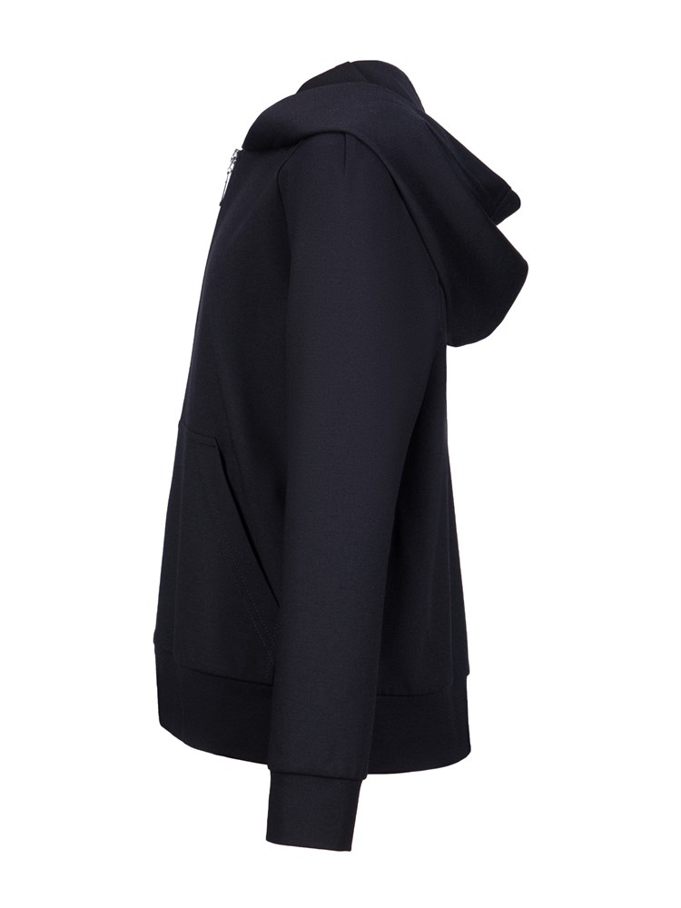 Жакет ХУДИ с капюшоном AJ-1049-черный-140 Жакет ХУДИ с капюшоном AJ-1049-черный-140