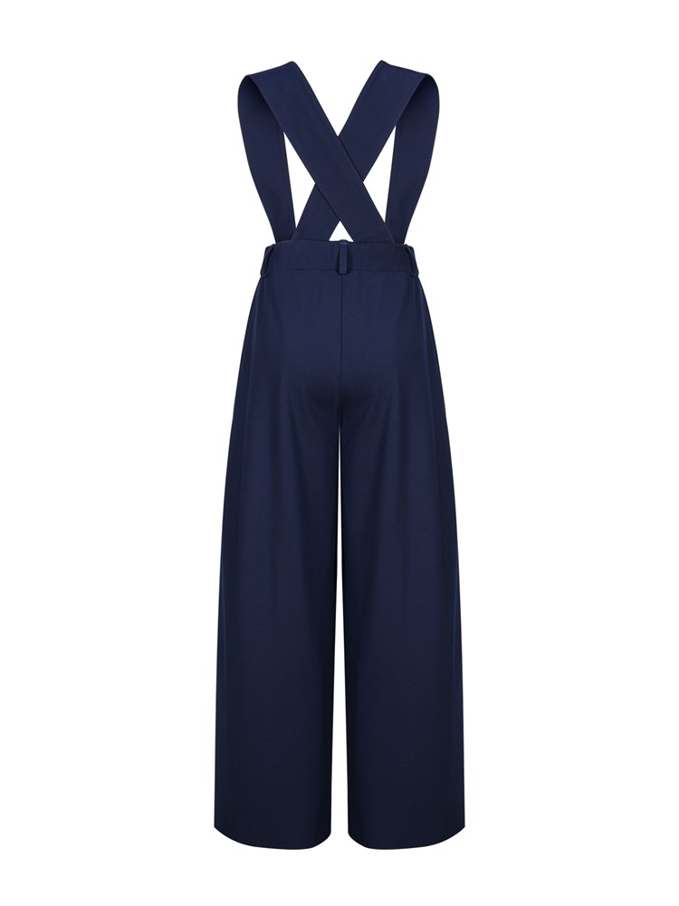 Комбинезон  ПАЛАЦЦО AP-1054-синий-152 Комбинезон  ПАЛАЦЦО AP-1054-синий-152