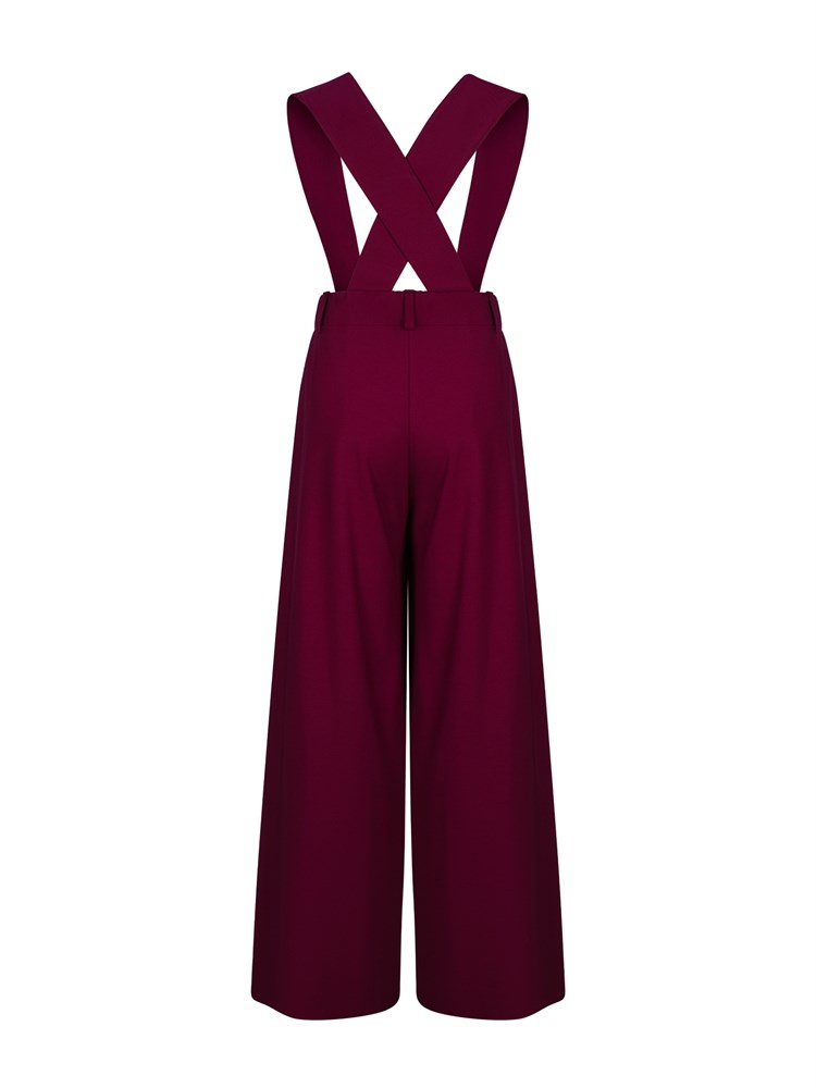 Комбинезон  ПАЛАЦЦО AP-1054-бордовый-158 Комбинезон  ПАЛАЦЦО AP-1054-бордовый-158