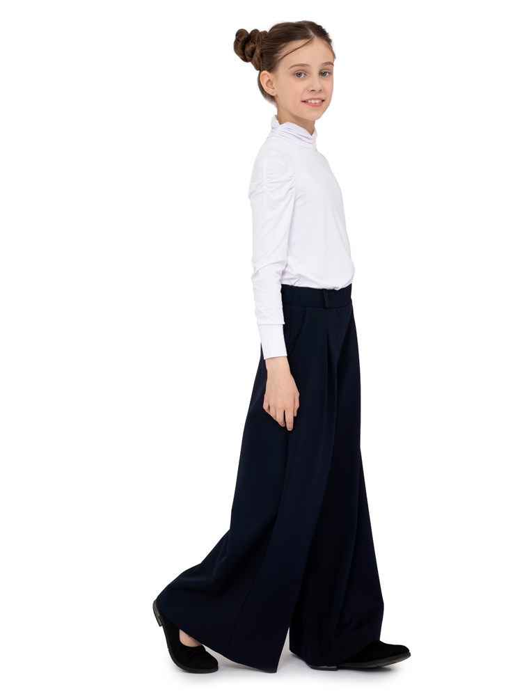 Брюки ПАЛАЦЦО AP-1025-синий-164 Брюки ПАЛАЦЦО AP-1025-синий-164