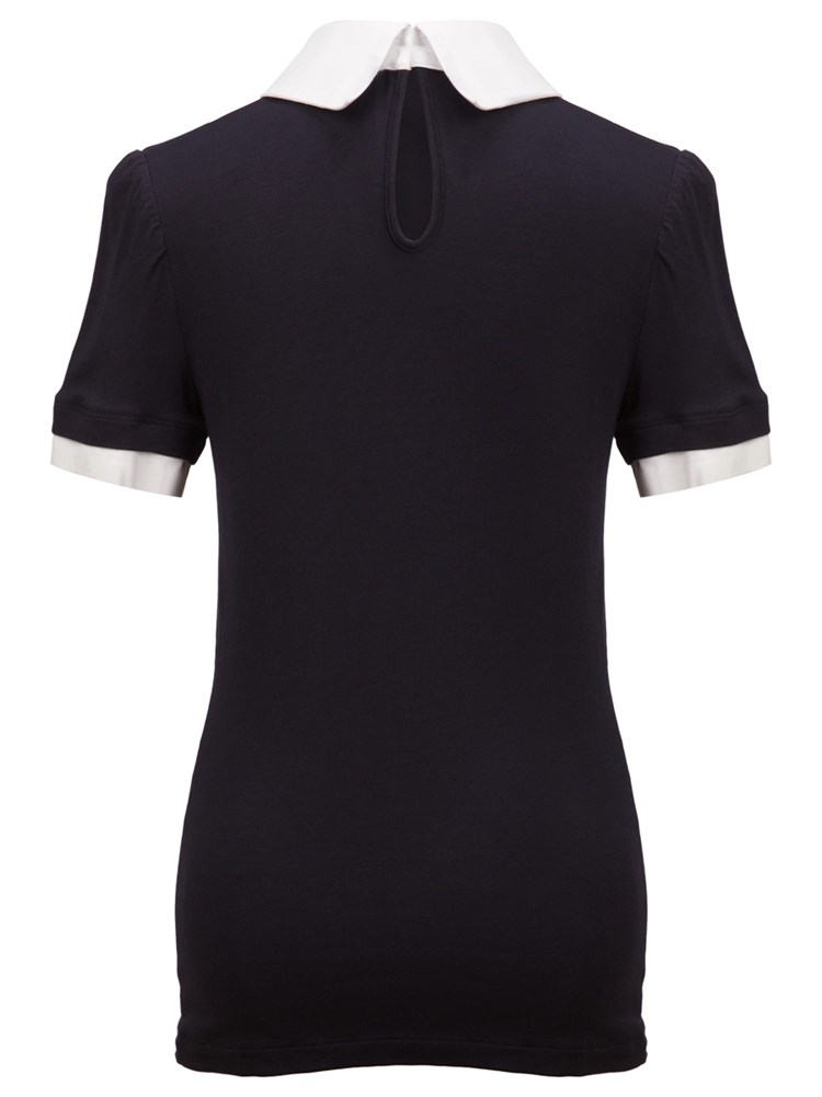 Блузка AB-1014-синий-122 Блузка AB-1014-синий-122