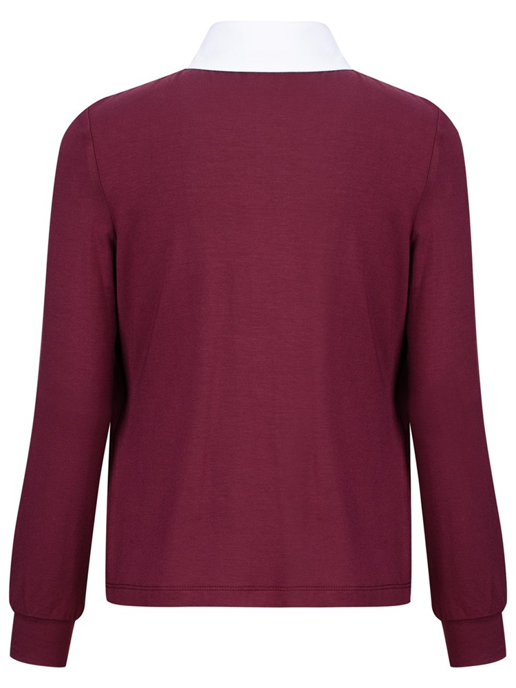 AB-1012 БЛУЗКА AB-1012-бордовый-122 AB-1012 БЛУЗКА AB-1012-бордовый-122