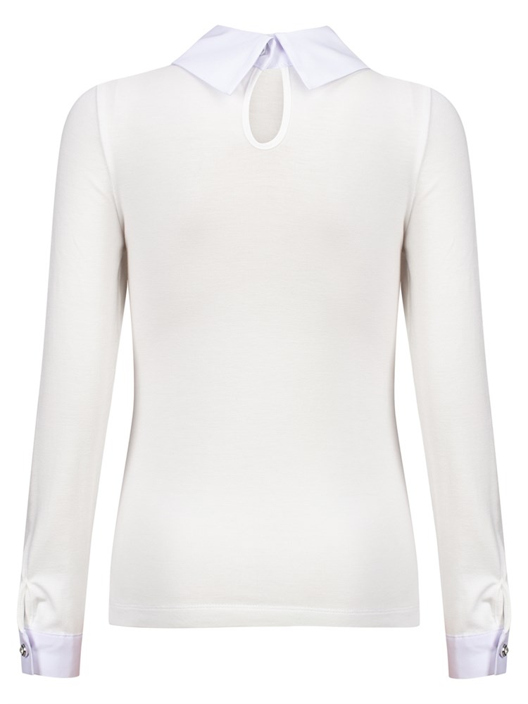 Блузка AB-1015-бежевый-122 Блузка AB-1015-бежевый-122