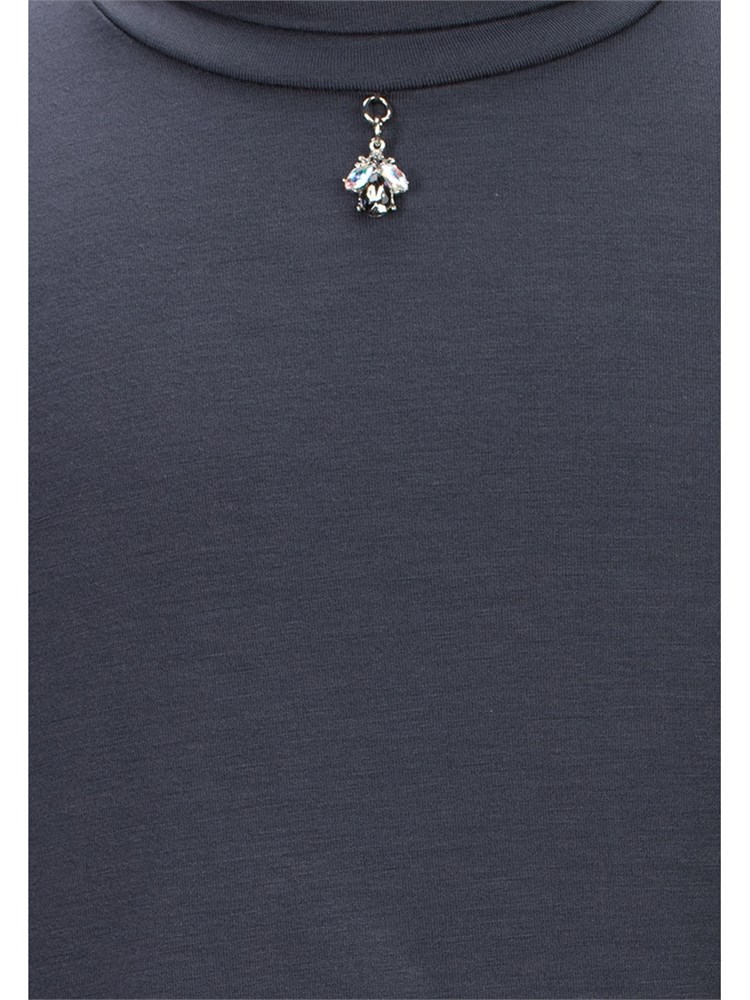 Блузка AB-1011-серый-122 Блузка AB-1011-серый-122