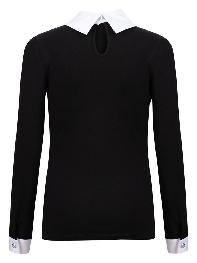 Блузка AB-1015-черный-122 Блузка AB-1015-черный-122