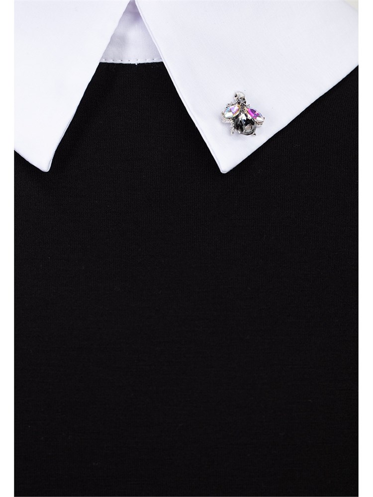 Блузка AB-1015-черный-122 Блузка AB-1015-черный-122