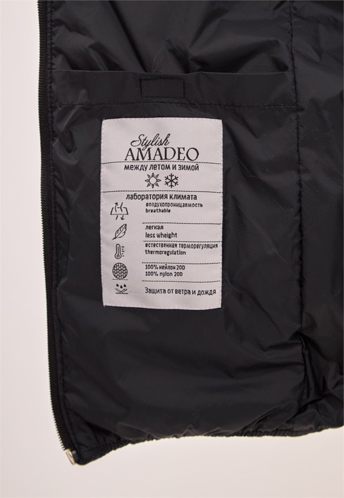 Куртка 21-AJ-7402-черный-170 Куртка 21-AJ-7402-черный-170