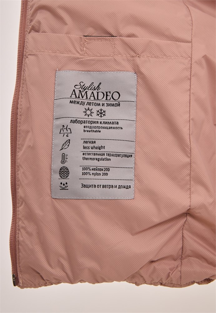 Куртка 21-AJ-7402-розовый-152 Куртка 21-AJ-7402-розовый-152