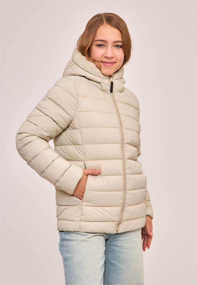 Куртка 21-AJ-7402-бежевый-152 Куртка 21-AJ-7402-бежевый-152