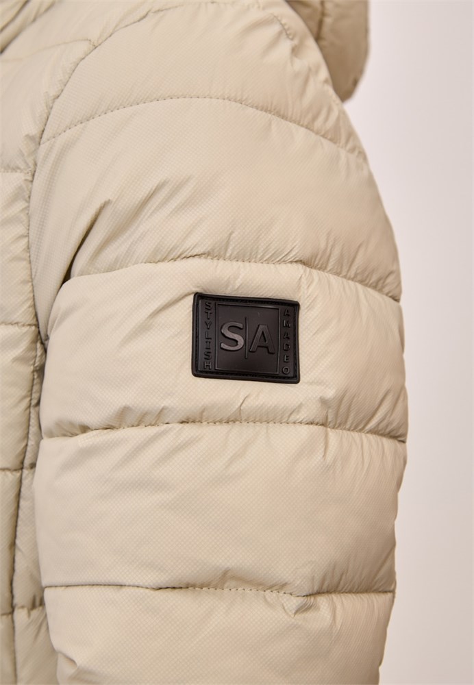 Куртка 21-AJ-7402-бежевый-152 Куртка 21-AJ-7402-бежевый-152