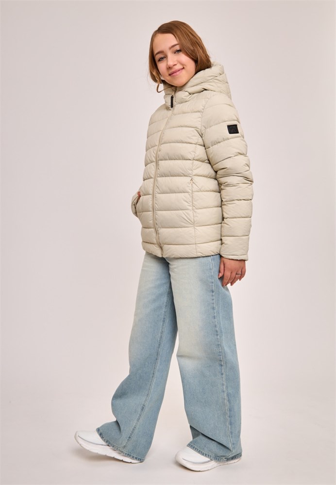 Куртка 21-AJ-7402-бежевый-164 Куртка 21-AJ-7402-бежевый-164