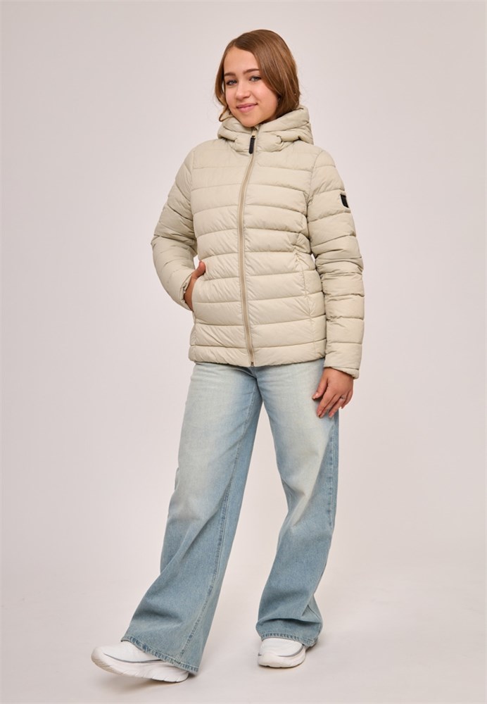 Куртка 21-AJ-7402-бежевый-164 Куртка 21-AJ-7402-бежевый-164