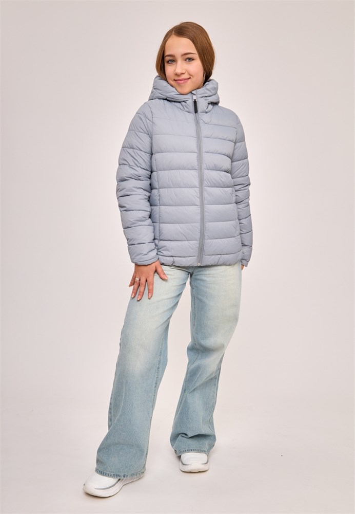 Куртка 21-AJ-7402-светло-серый-164 Куртка 21-AJ-7402-светло-серый-164
