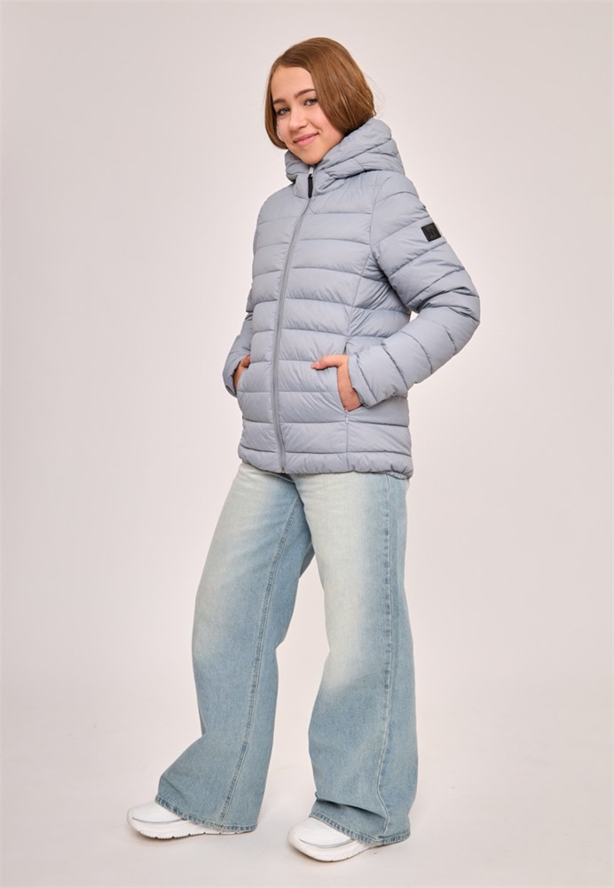 Куртка 21-AJ-7402-светло-серый-164 Куртка 21-AJ-7402-светло-серый-164