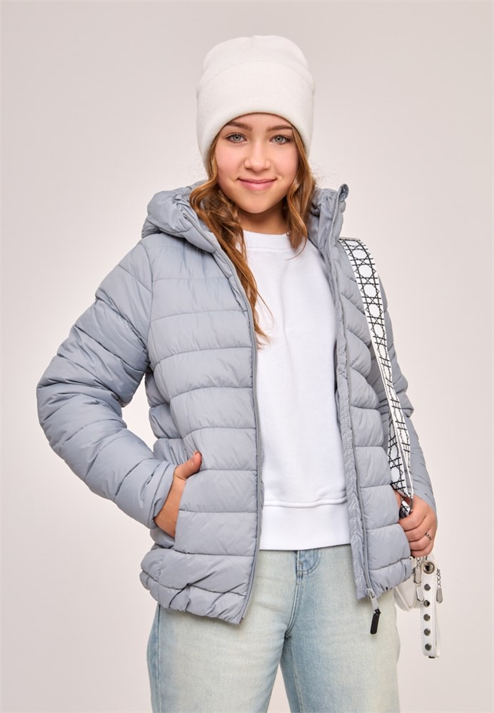 Куртка 21-AJ-7402-светло-серый-170 Куртка 21-AJ-7402-светло-серый-170
