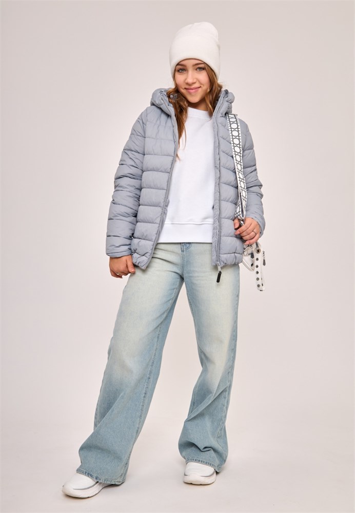 Куртка 21-AJ-7402-светло-серый-170 Куртка 21-AJ-7402-светло-серый-170