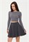 Юбка AWS-5005-серый-48