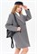 Пальто AC-7410-серый-158